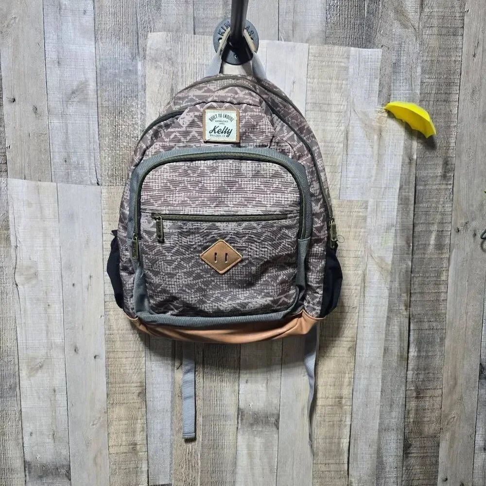 Kelty Boulder Colorado Brown Outdoor Utility Hiking Backpack Rucksack